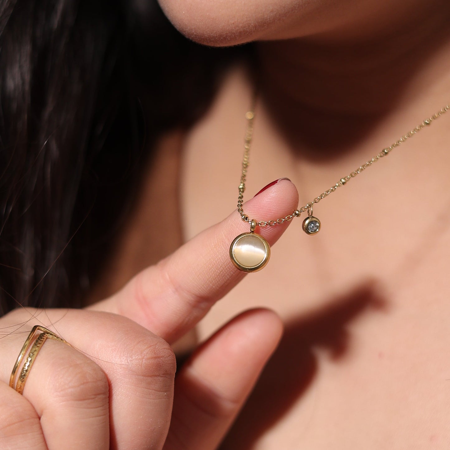Two Souls Pendant Necklace